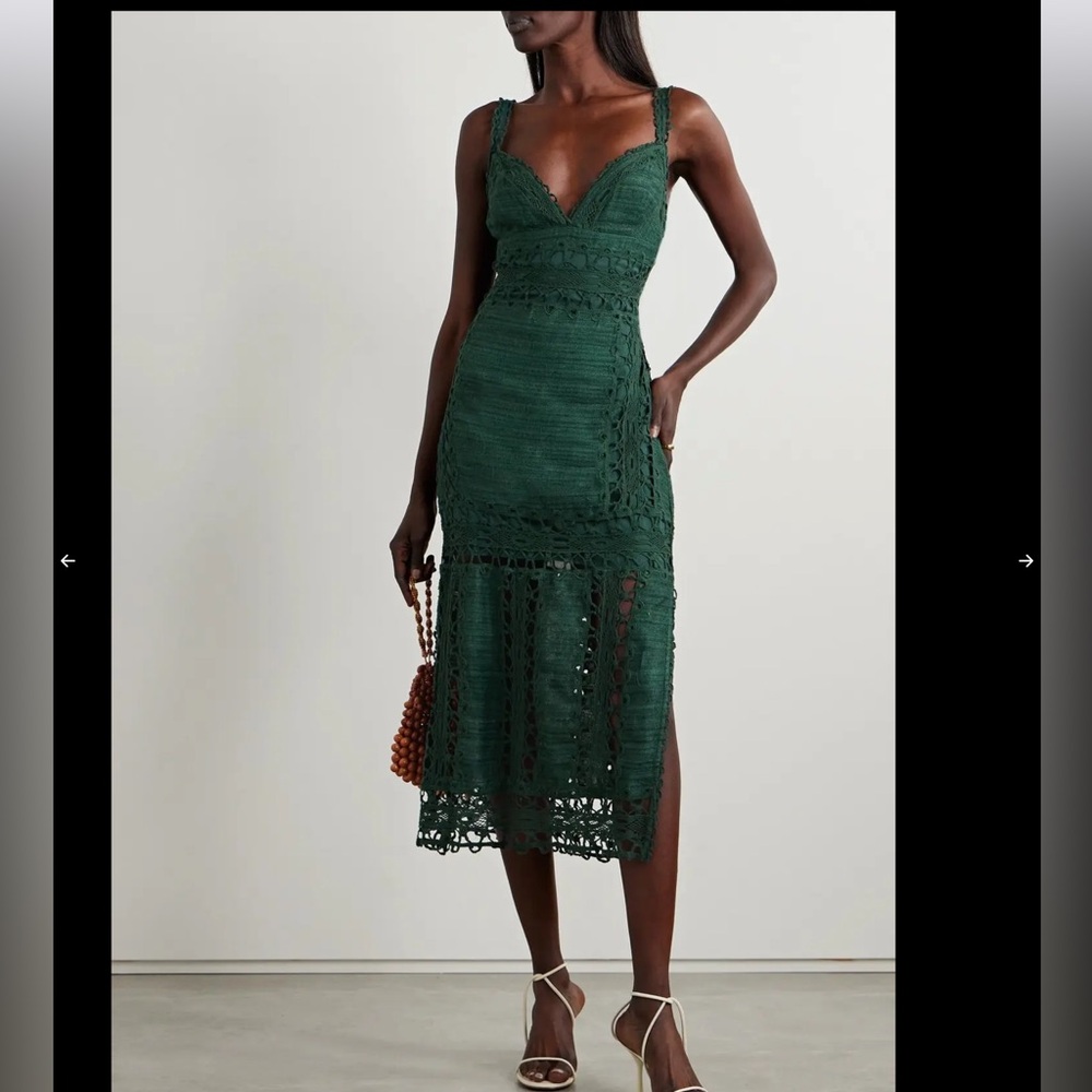 ULLA JOHNSON Shivani Khadi midi dress Sz 8